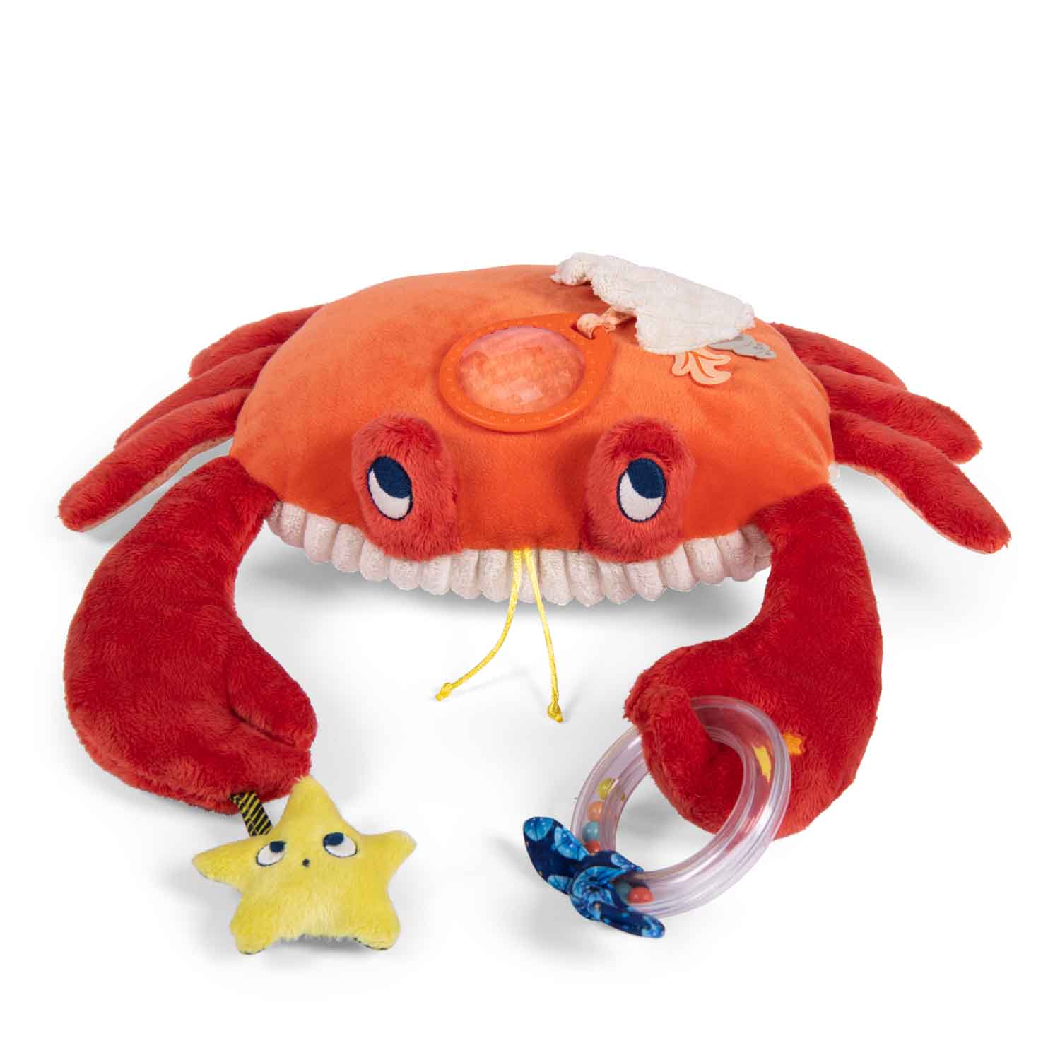 Moulin Roty - maskotka aktywizująca Krab 34 cm