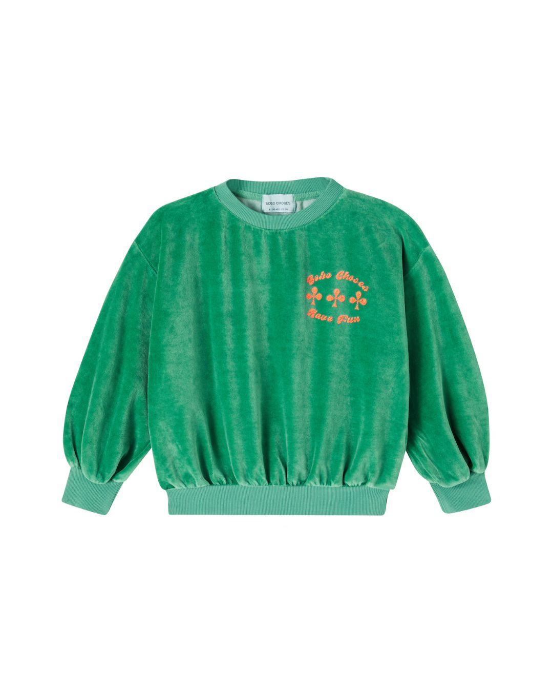 BOBO CHOSES - bluza Have Fun Velvet Sweatshirt