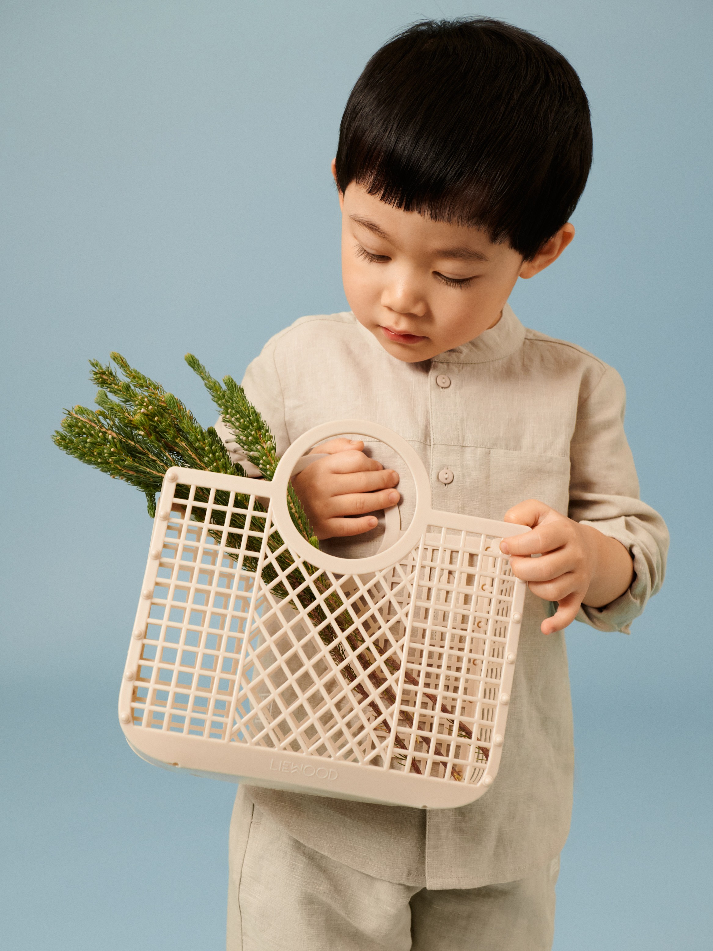 Liewood - średniej wielkości koszyk torebka dziecięca Samantha sandy