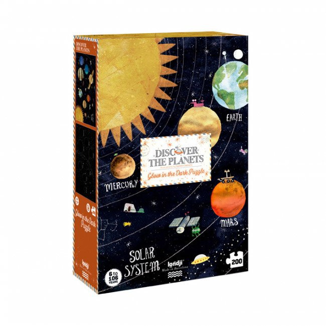 Londji - puzzle Odkryj Planety 200 elementów