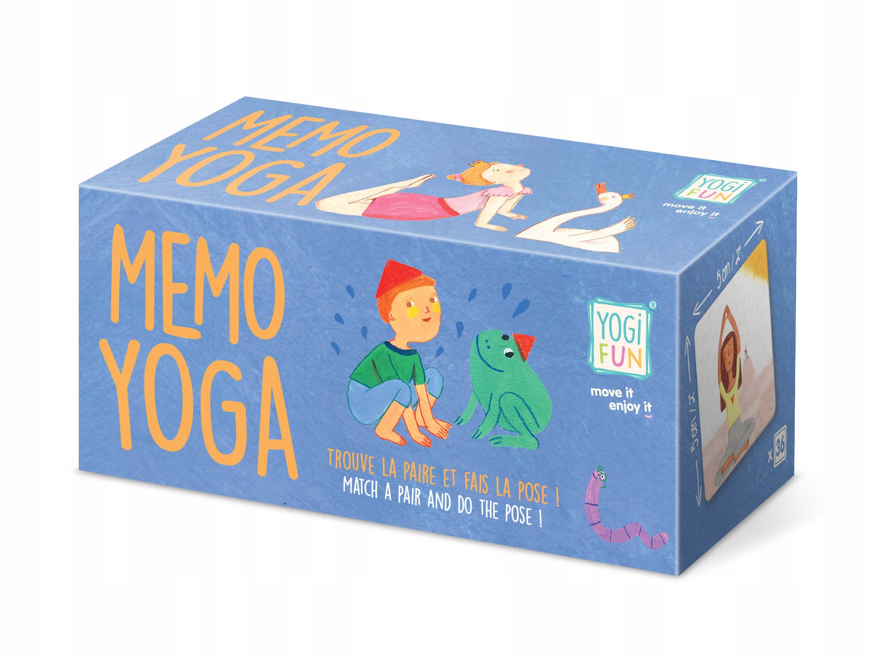 Buki - gra pamięciowa Memo Joga