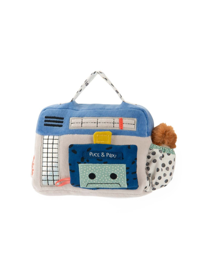Moulin Roty - maskotka radio z pozytywką i chomikiem