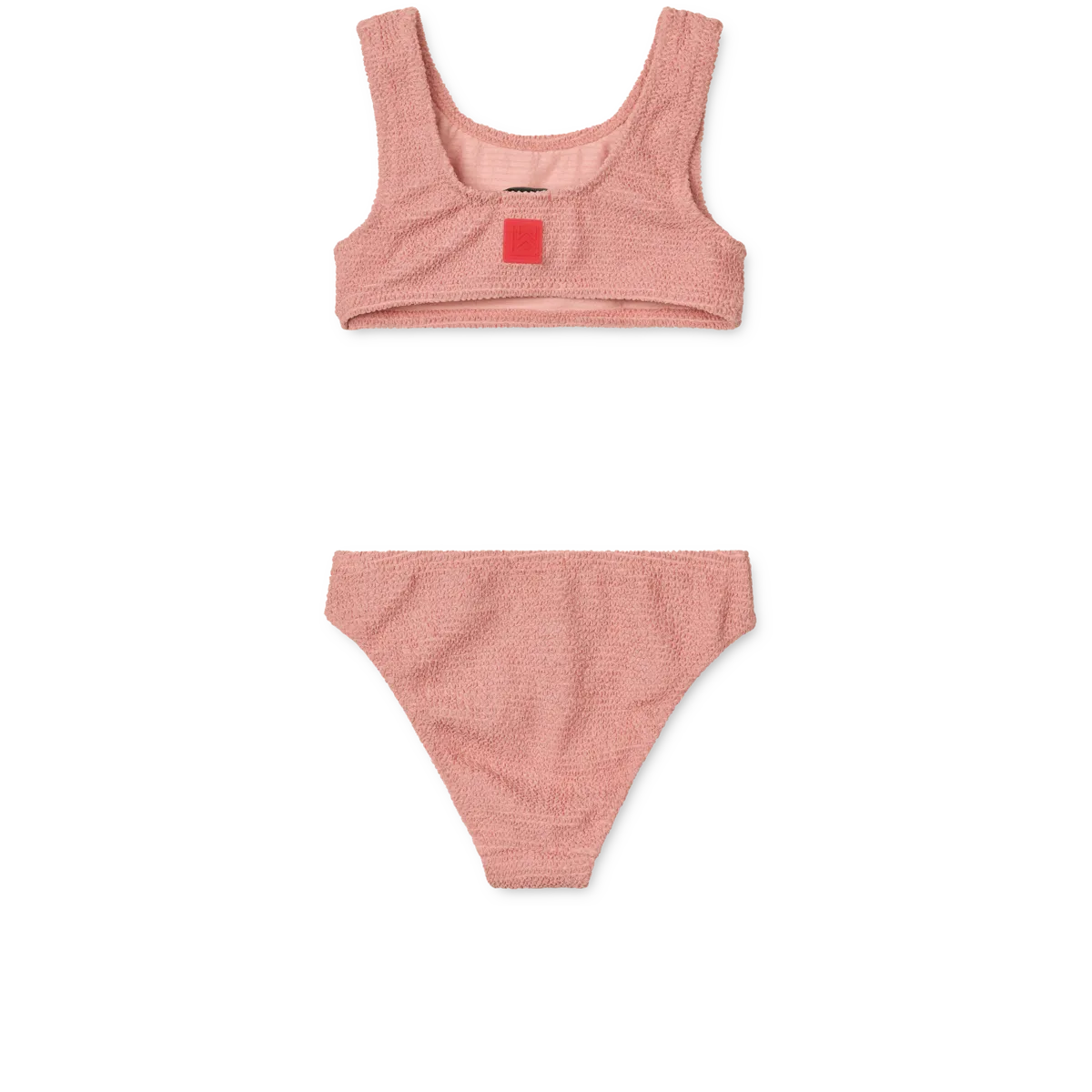 Liewood - strój kąpielowy dwuczęściowy UV Bello Bikini dusty rose