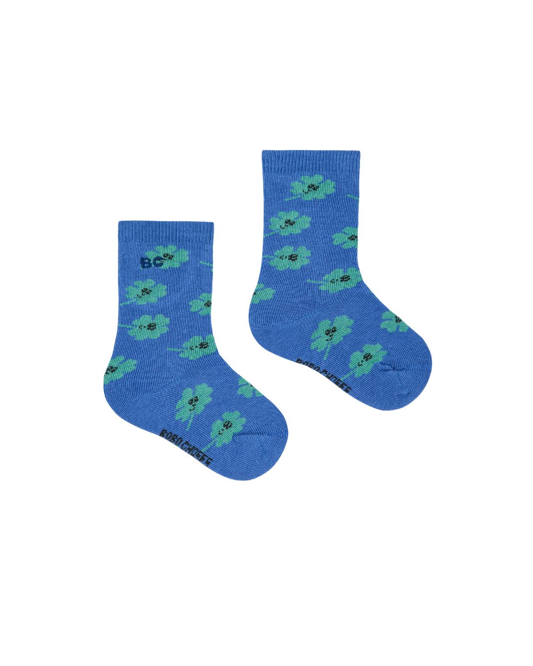 BOBO CHOSES - długie skarpetki niemowlęce Lucky Clover All Over Long Socks