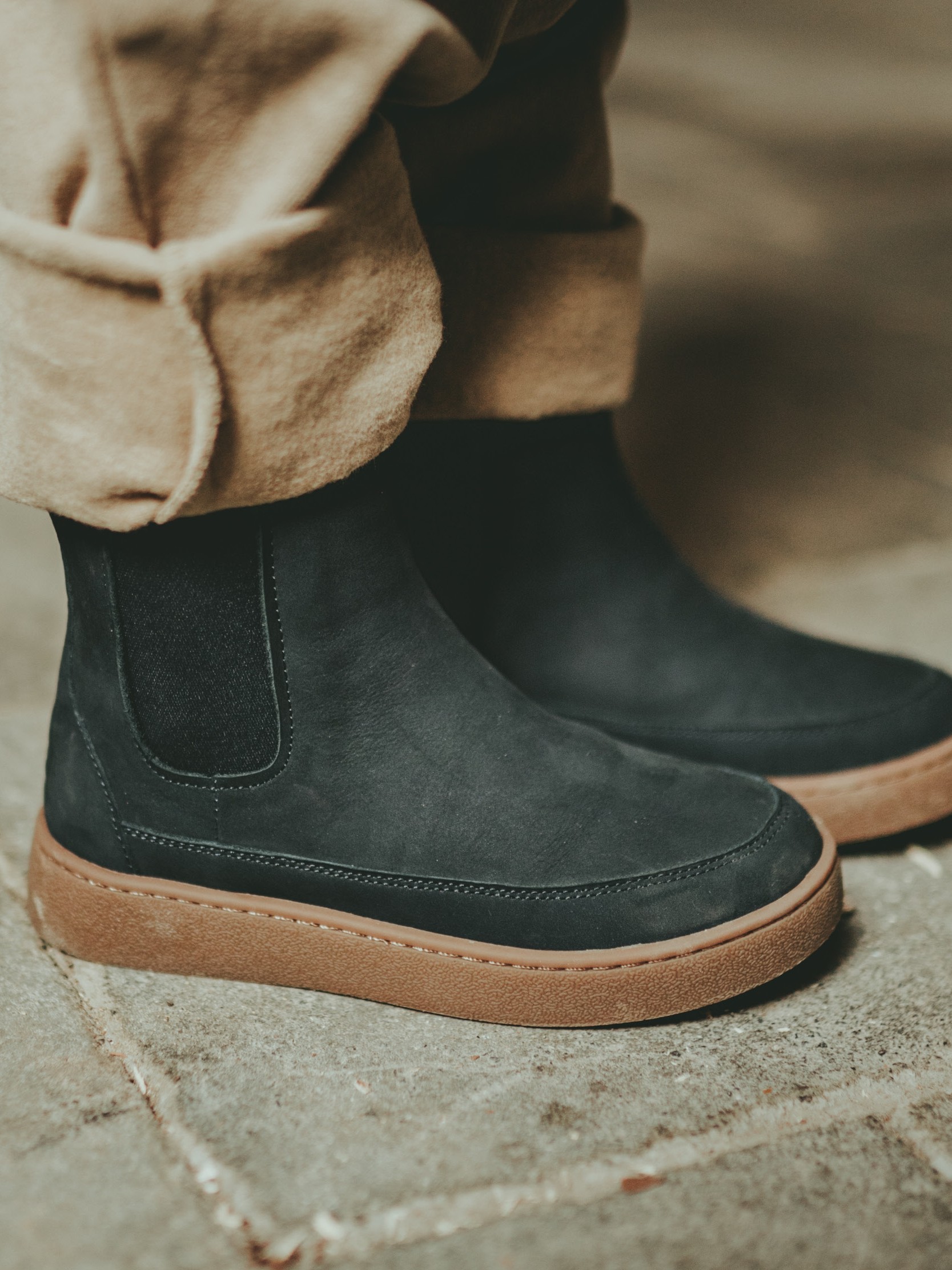 Donsje - buty dziecięce Ojeh Boots Navy Nubuck
