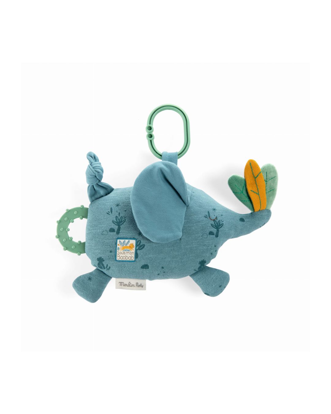 Moulin Roty - maskotka interaktywna Słoń Sous Mon Baobab