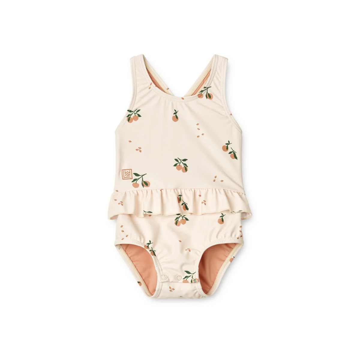Liewood - kostium kąpielowy dla niemowląt UV Amina Baby peach sea shell