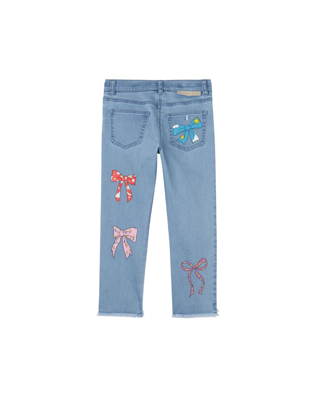 Stella McCartney - spodnie jeansowe w kokardki