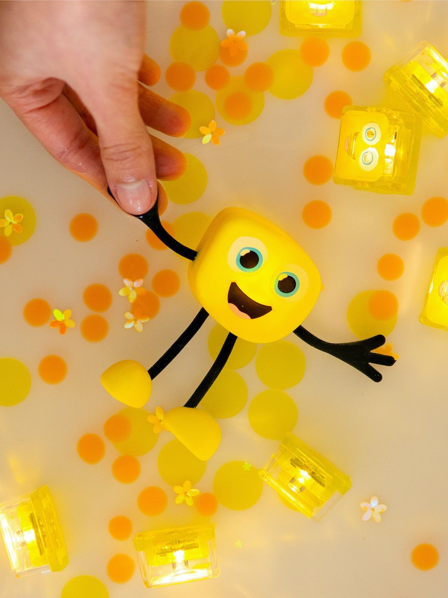 Glo Pals - zabawka do kąpieli Alex zestaw z dwoma kostkami sensorycznymi