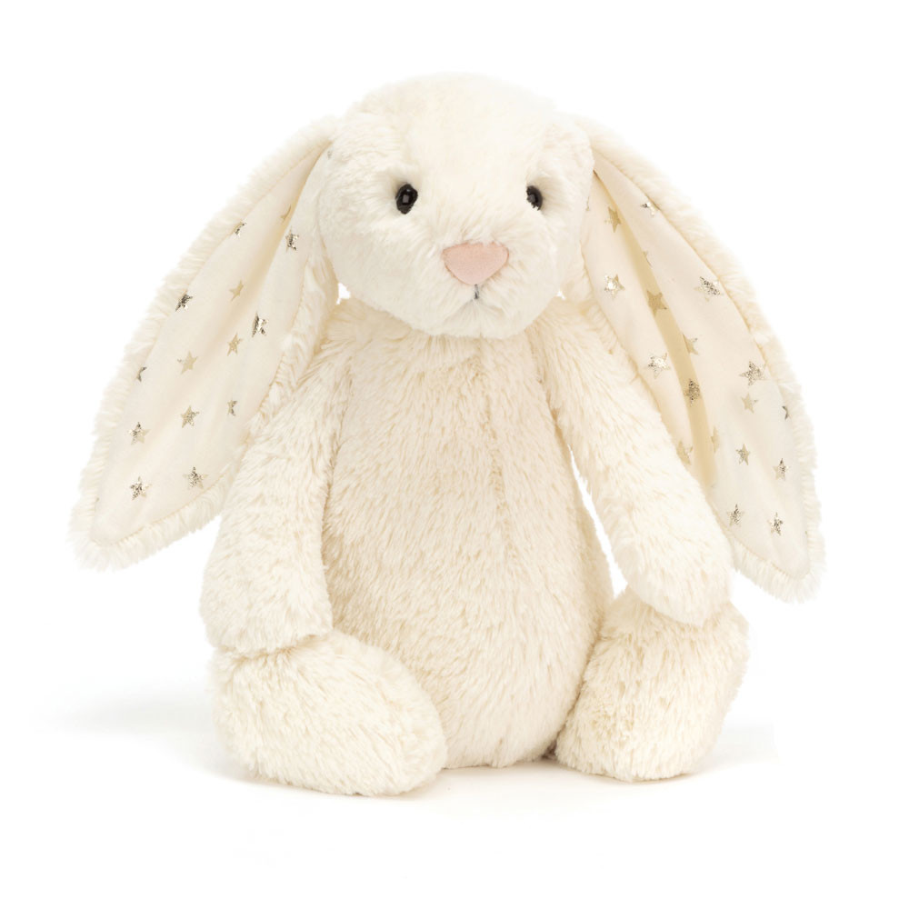 Jellycat - Króliczek Gwiazdkowe Uszy Kremowy 31 cm