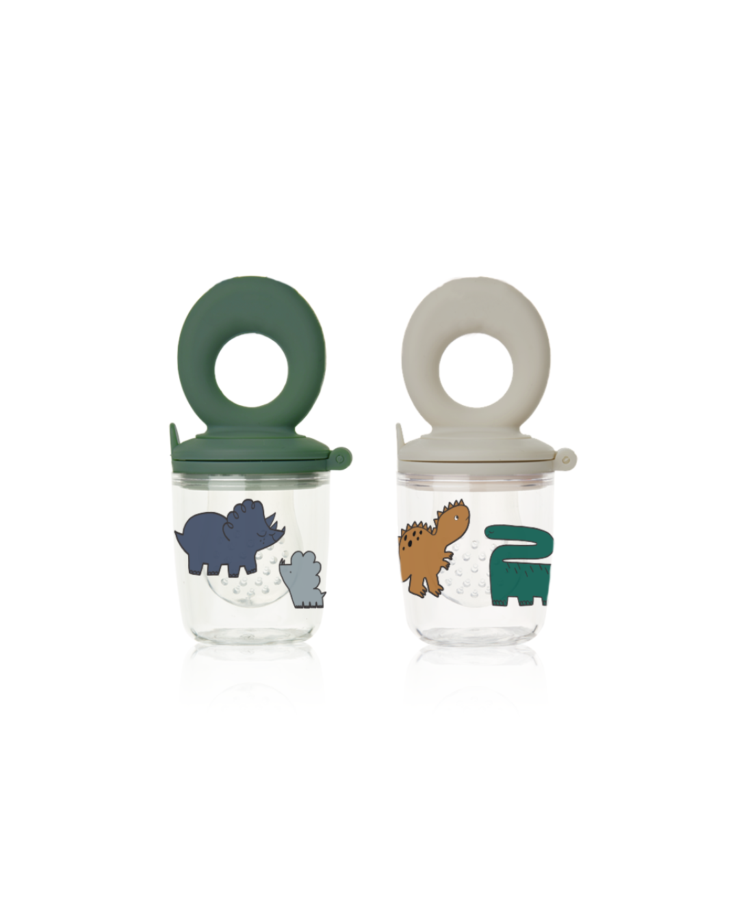 Liewood - smoczek do podawania owoców Miranda Printed Food Feeder 2-Pack Dino