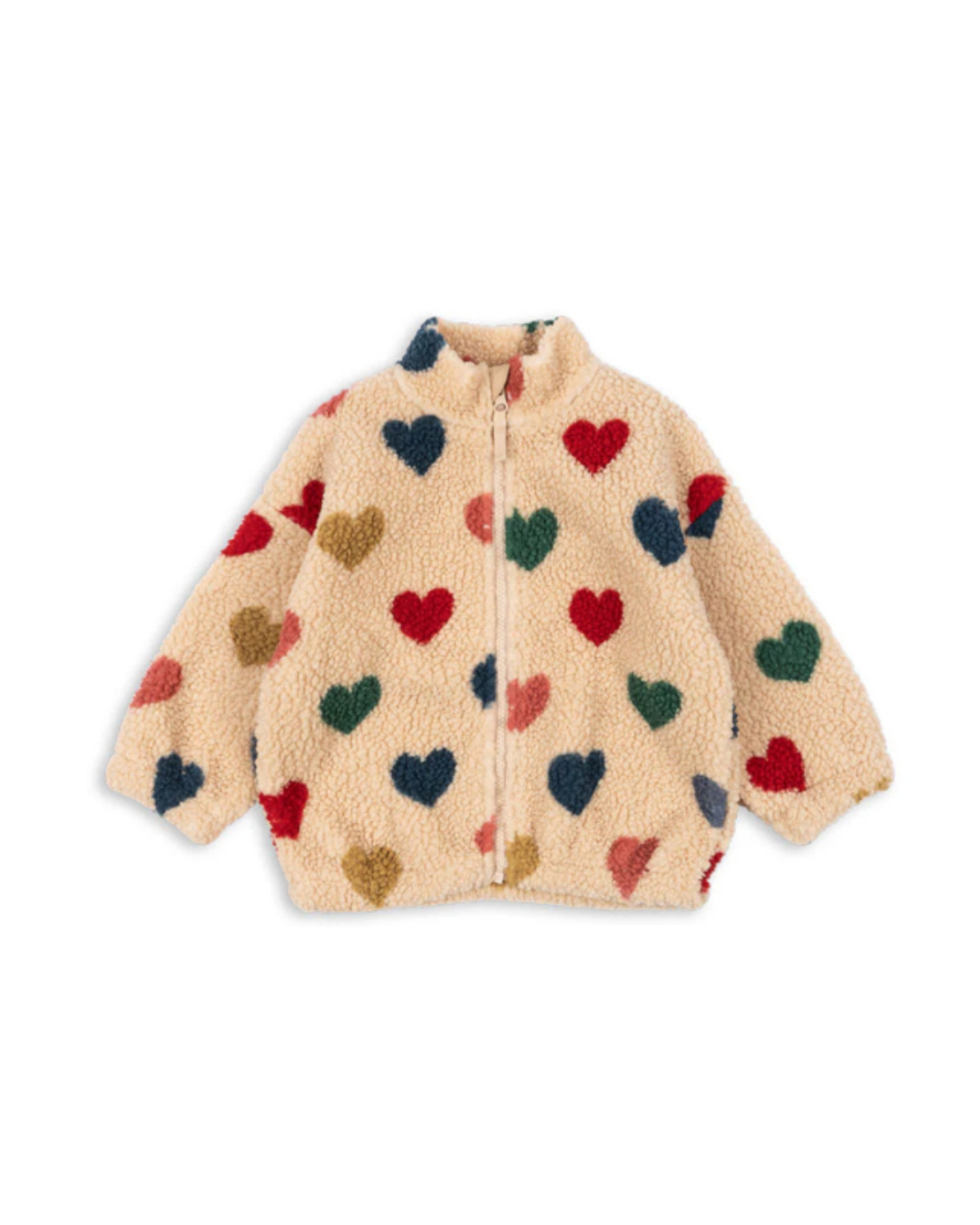 Konges Sløjd - kurtka dziecięca Jody Teddy Jacket GRS Bon Coeur Coloré Konges Sløjd - kurtka dziecięca Jody Teddy Jacket GRS Bon Coeur Coloré