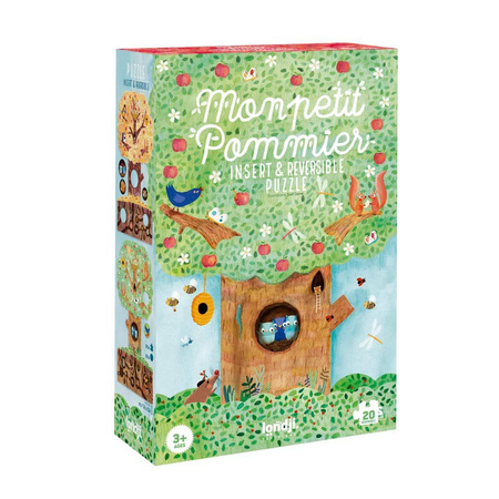 Londji - puzzle dla dzieci Mon Petit Pommier - Moja Jabłoń 20 elementów