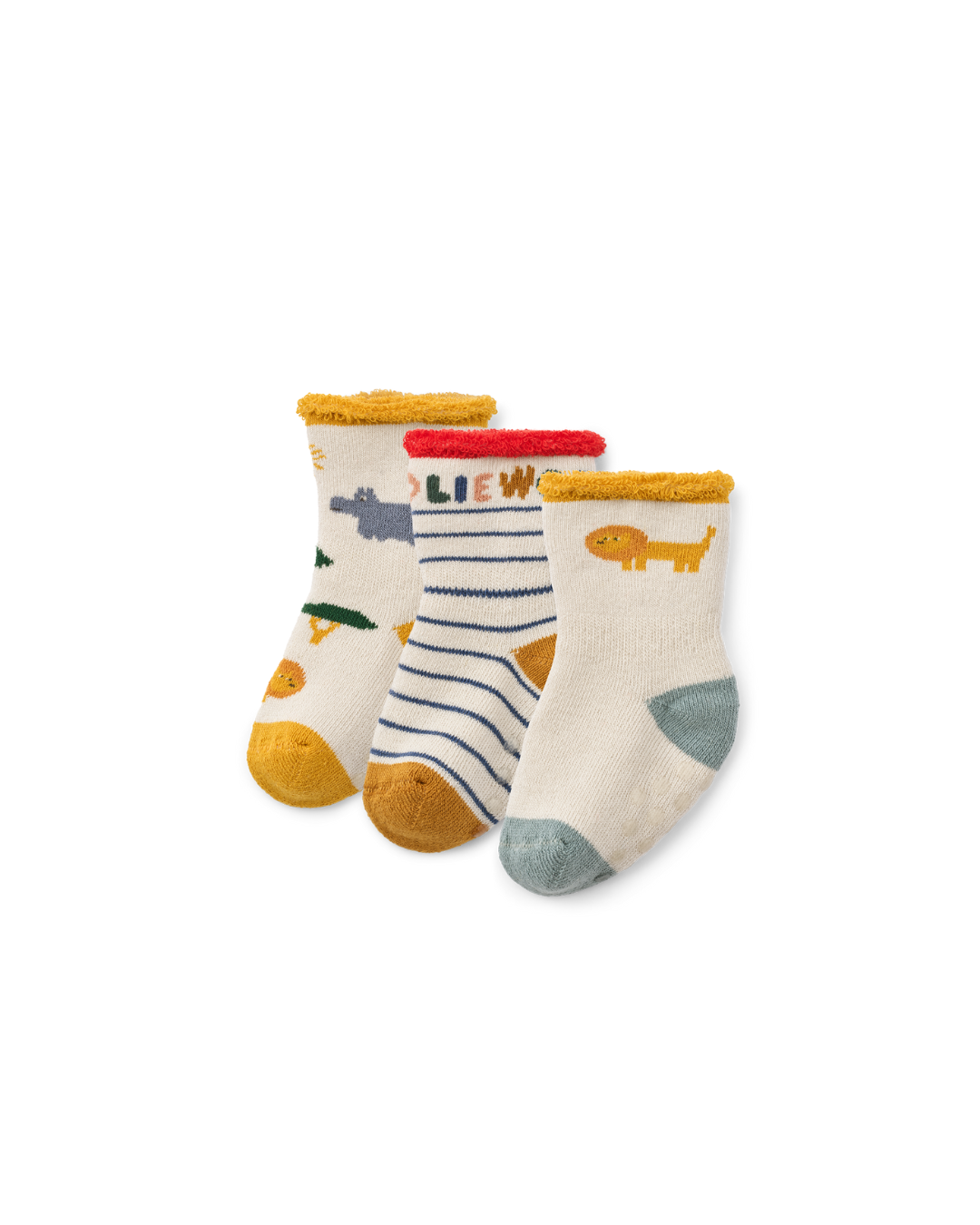 Liewood - skarpetki dziecięce antypoślizgowe Eloy Safari Liewood - skarpetki dziecięce antypoślizgowe Eloy Safari