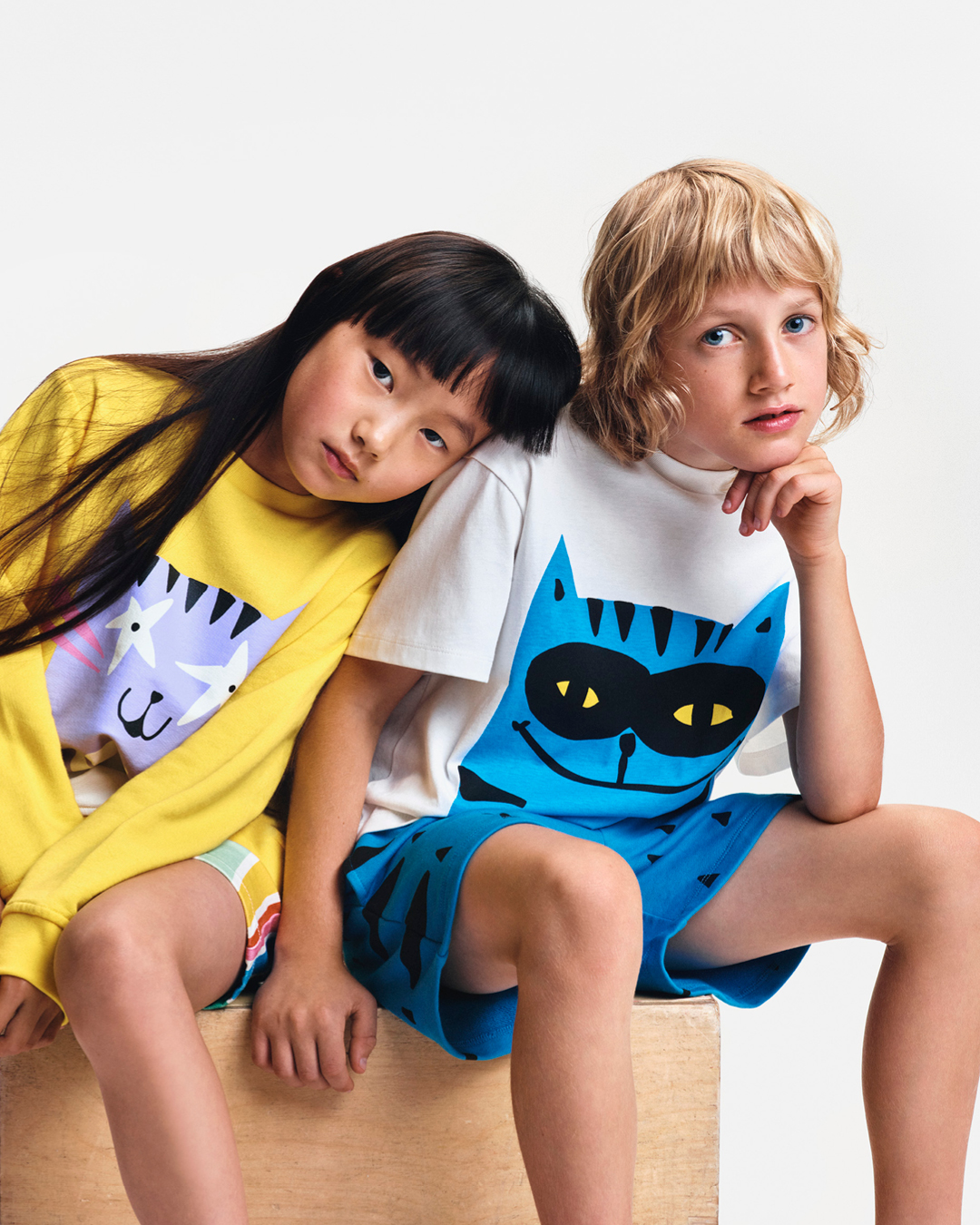 Stella Mccartney - stylizacja chłopięca Trial Cat