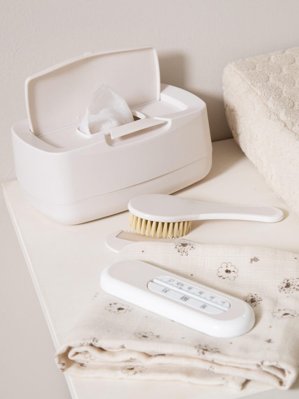 Bébé-jou - pojemnik na mokre chusteczki Silk Light Oat