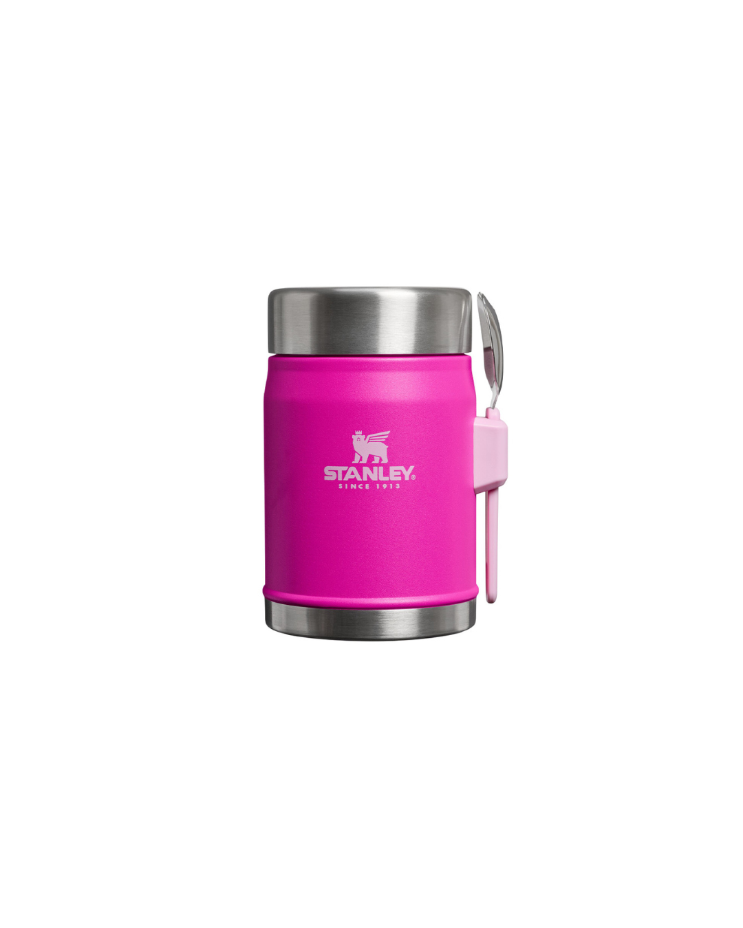 Stanley - termos obiadowy ze sztućcem CLASSIC 0,4 l Violet Blossom Stanley - termos obiadowy ze sztućcem CLASSIC 0,4 l Violet Blossom