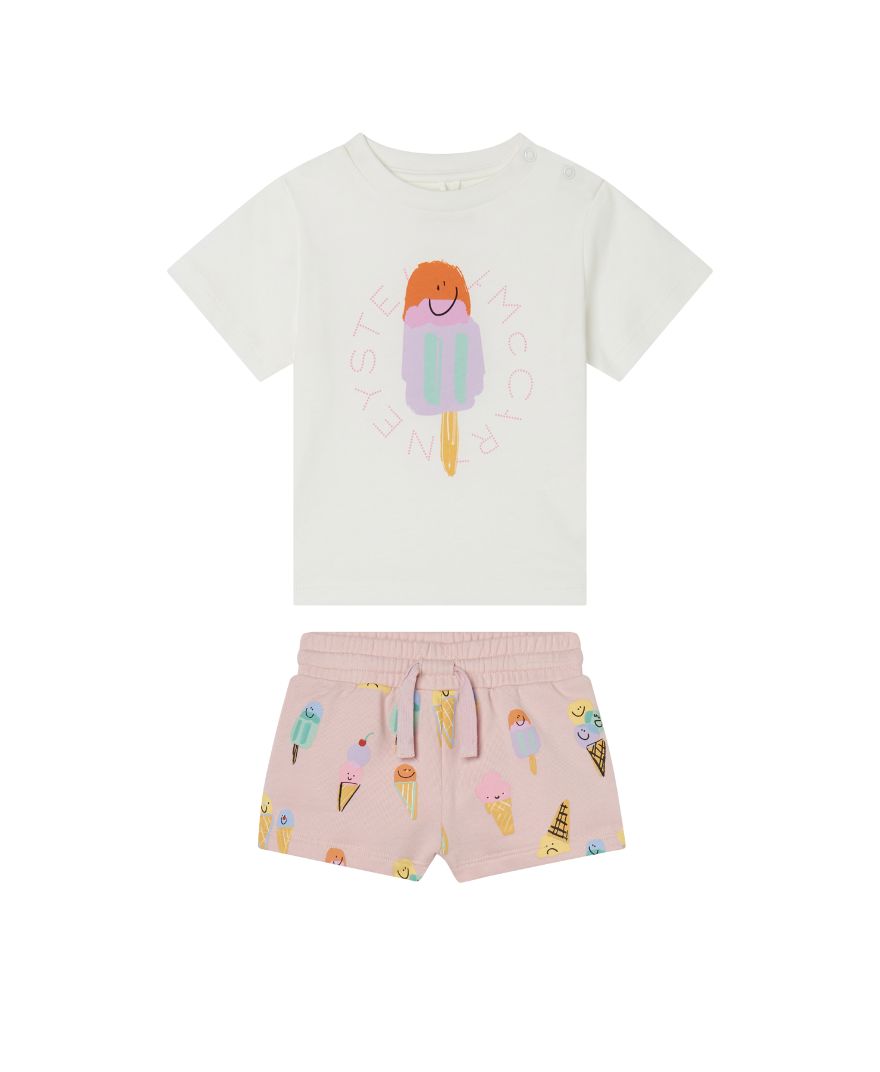 Stella McCartney - stylizacja letnia dla dziewczynki Ice Cream