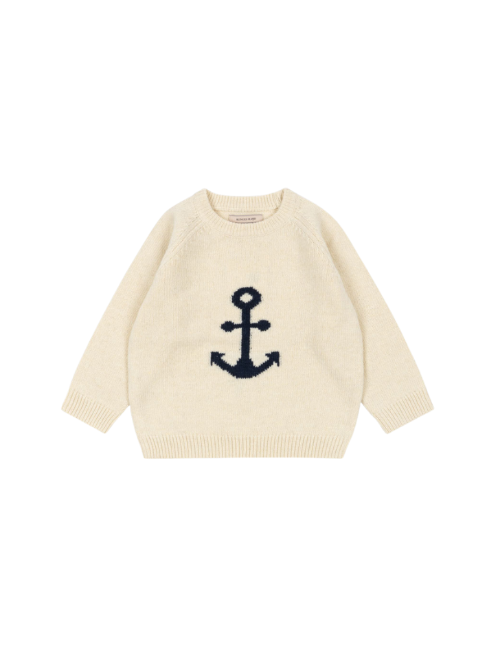 Konges Sløjd - sweter wełniany Anchor Knit Sweater