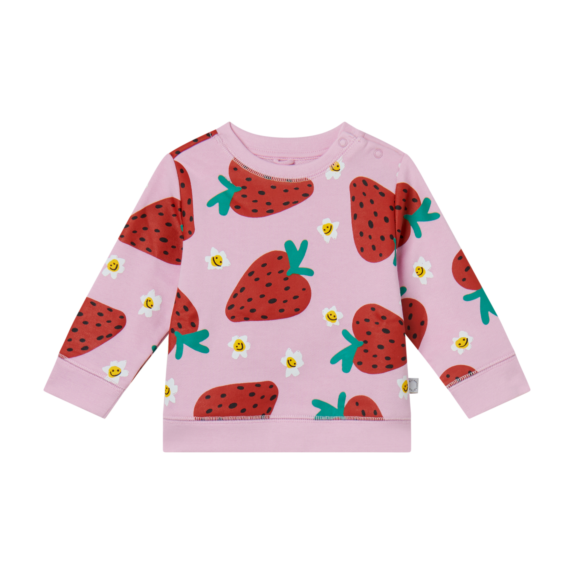 Stella McCartney - stylizacja jeansowa dla dziewczynki Strawberries