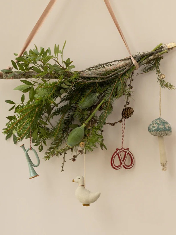 Maileg - dekoracja bożonarodzeniowa metalowa Precel