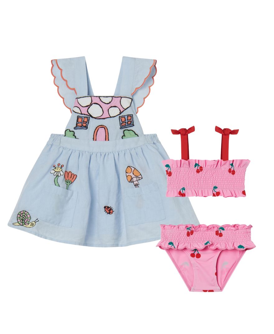 Stella McCartney - stylizacja letnia dziewczęca Cherries