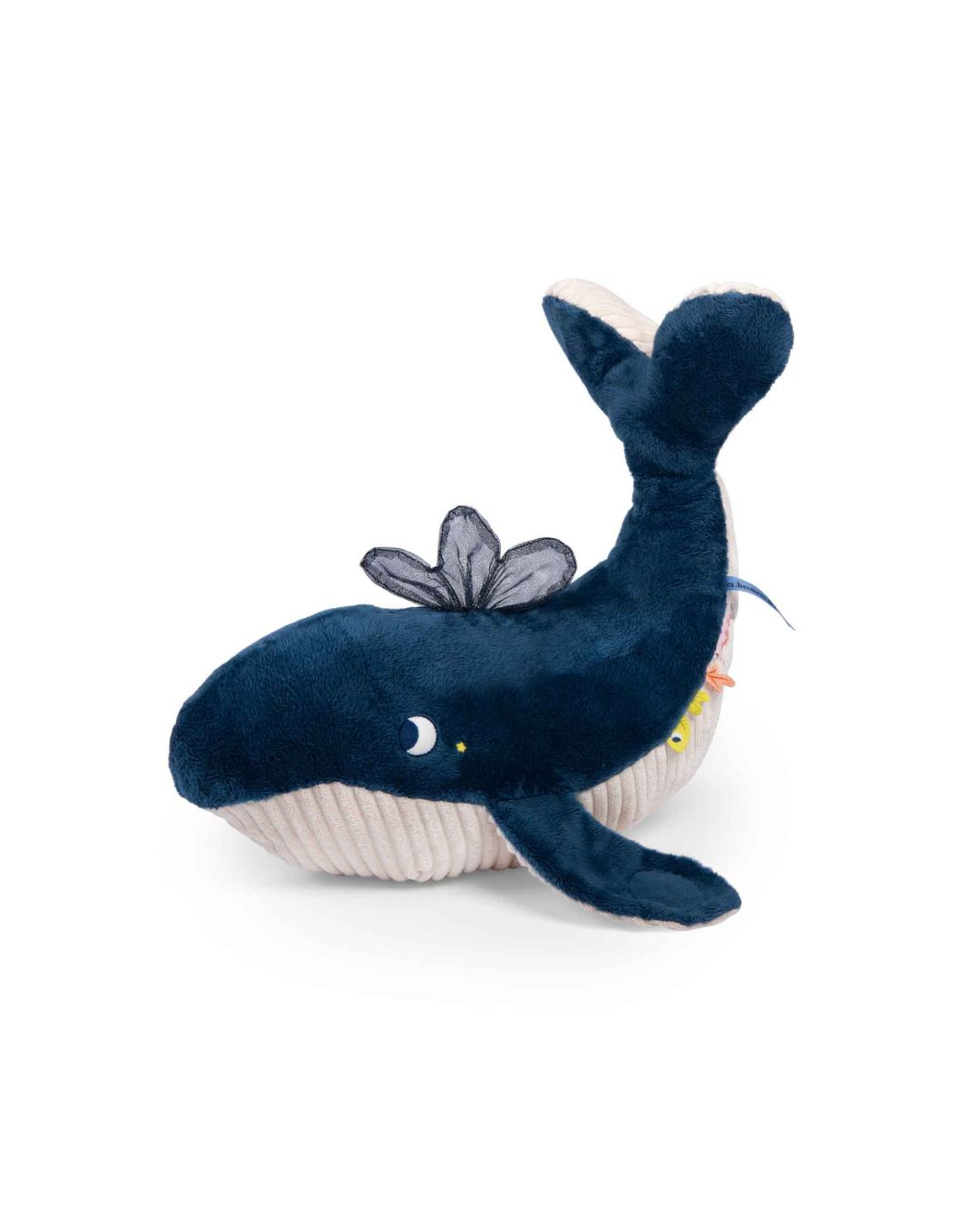 Moulin Roty - maskotka aktywizująca Wieloryb 54 cm