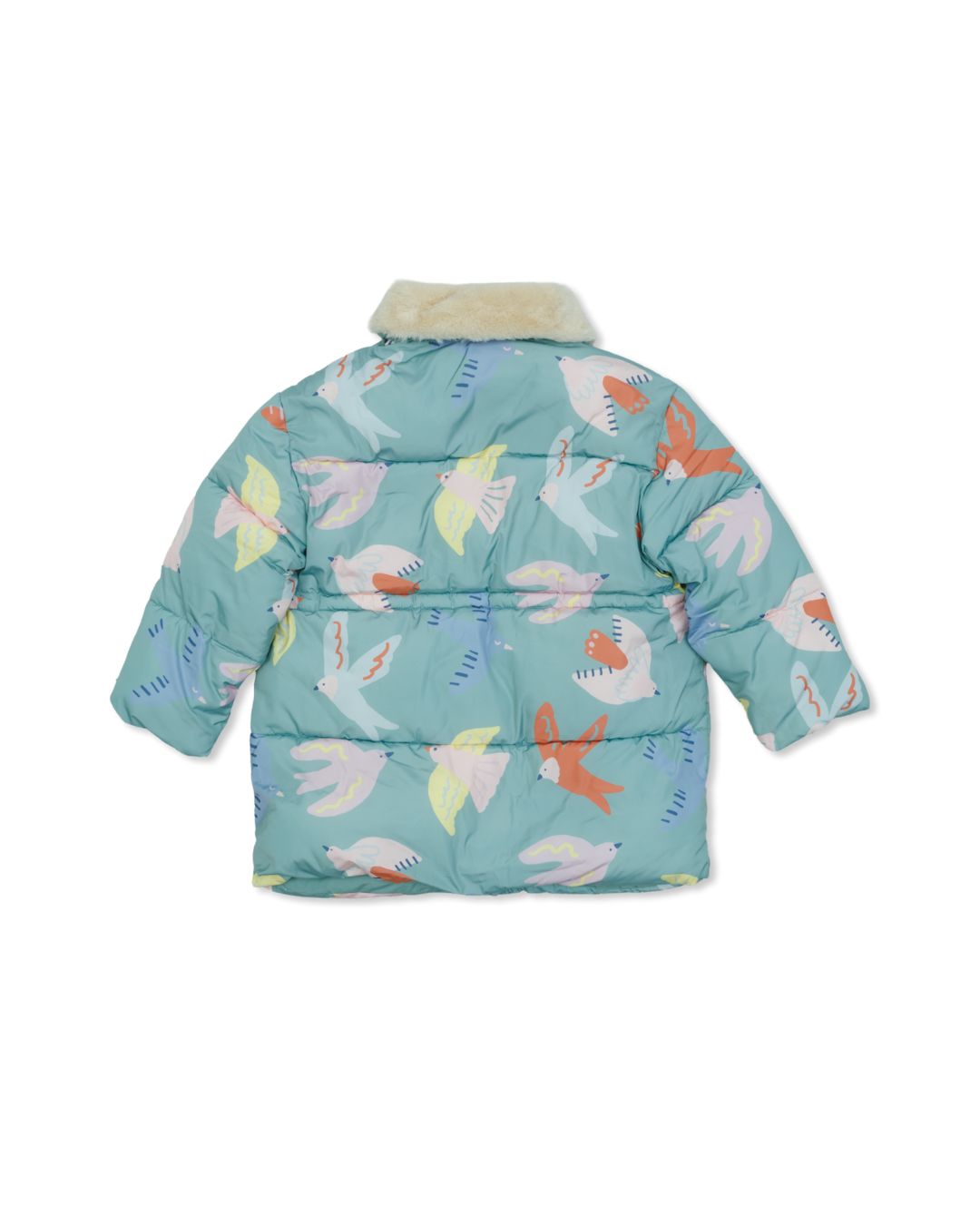 Długa kurtka puchowa Stella McCartney Birds Długa kurtka puchowa Stella McCartney Birds