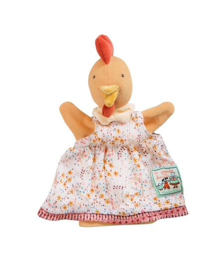 Moulin Roty – zestaw pacynek: kura i gąska