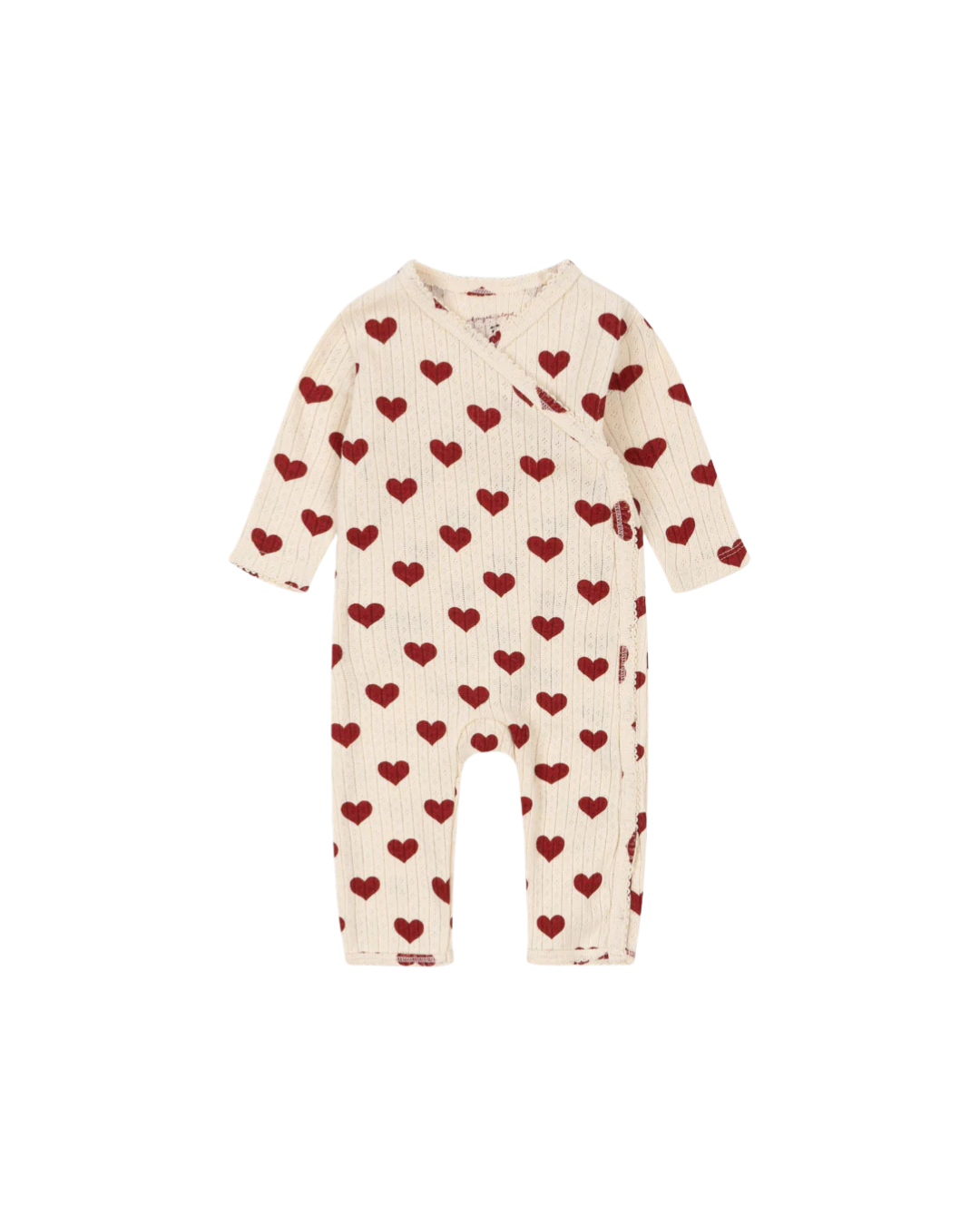 Konges Sløjd - rampers/pajacyk niemowlęcy Minnie Newborn Onesie GOTS Konges Sløjd - rampers/pajacyk niemowlęcy Minnie Newborn Onesie GOTS