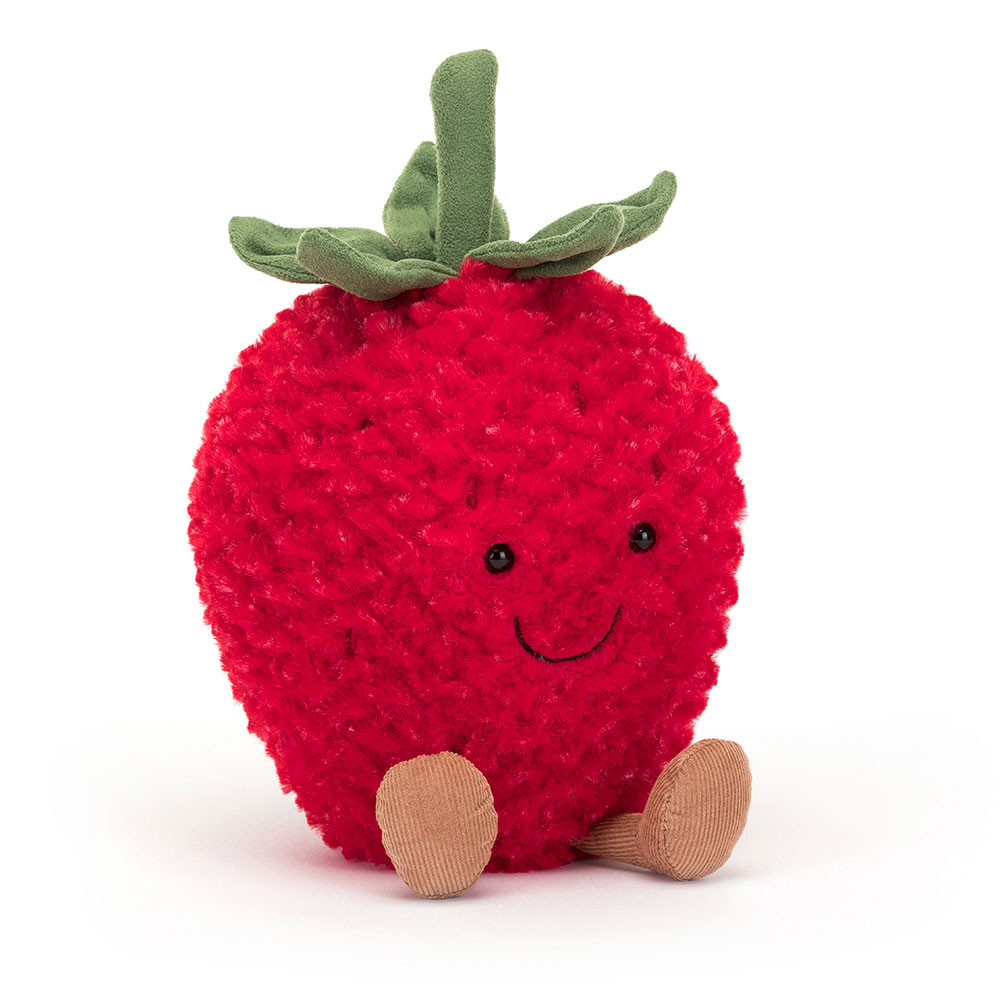 Jellycat - Zabawna Truskawka 20 cm