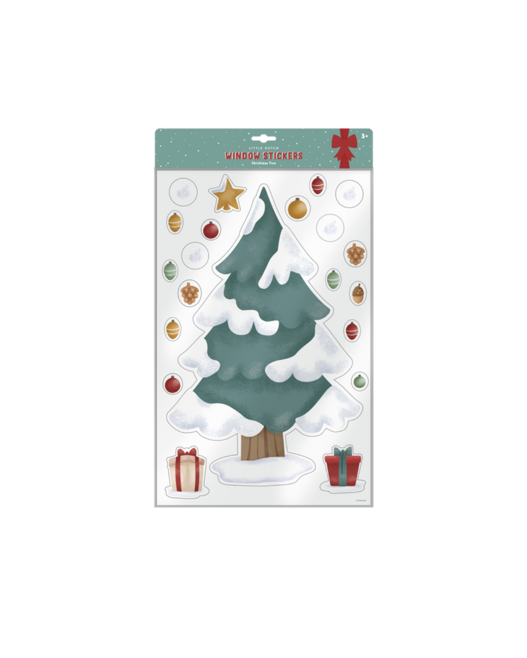 Zestaw naklejek X-MAS Little Dutch Choinka Zestaw naklejek X-MAS Little Dutch Choinka