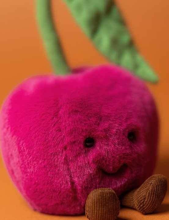 Jellycat - Zabawna Wiśnia 12 cm