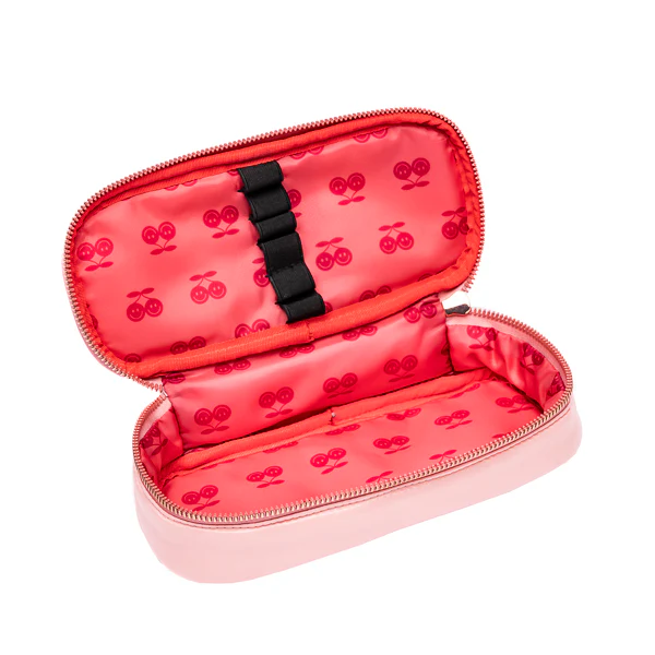 Jeune Premier - piórnik jednokomorowy Puffer Pink