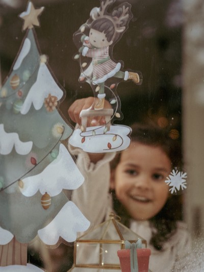 Zestaw naklejek X-MAS Little Dutch Choinka Zestaw naklejek X-MAS Little Dutch Choinka