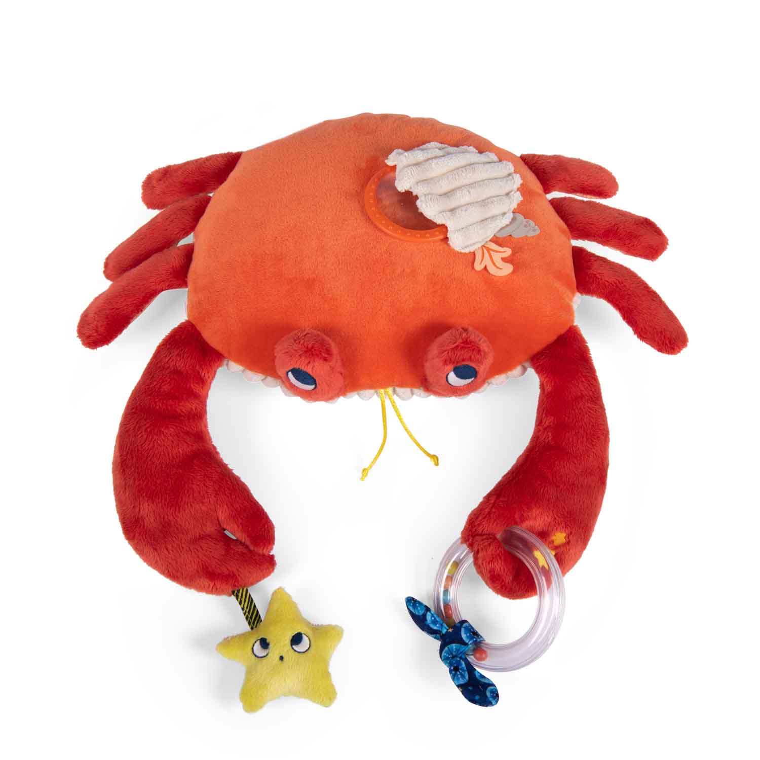 Moulin Roty - maskotka aktywizująca Krab 34 cm