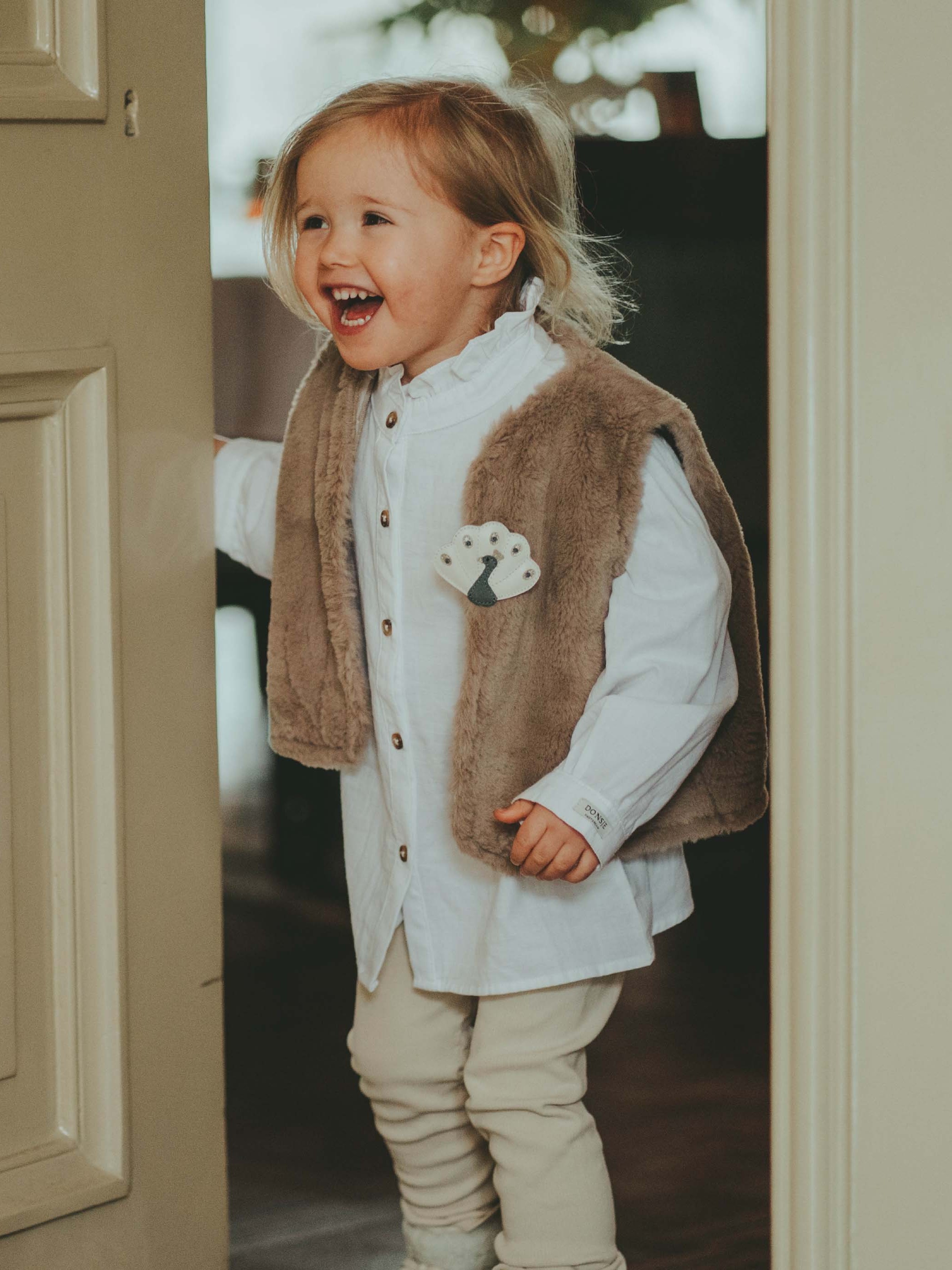 Donsje - koszula dziewczęca Fini Blouse Off White