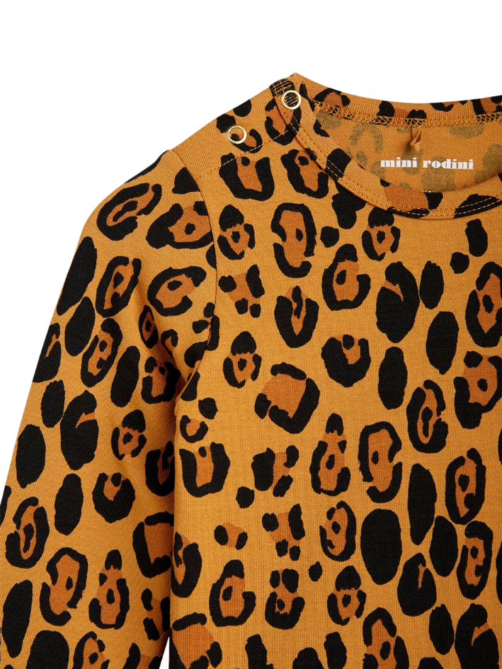 Mini Rodini - body Basic Leopard