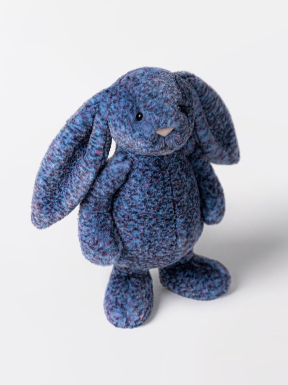 Jellycat - króliczek LUX Granatowa Mgła 31 cm