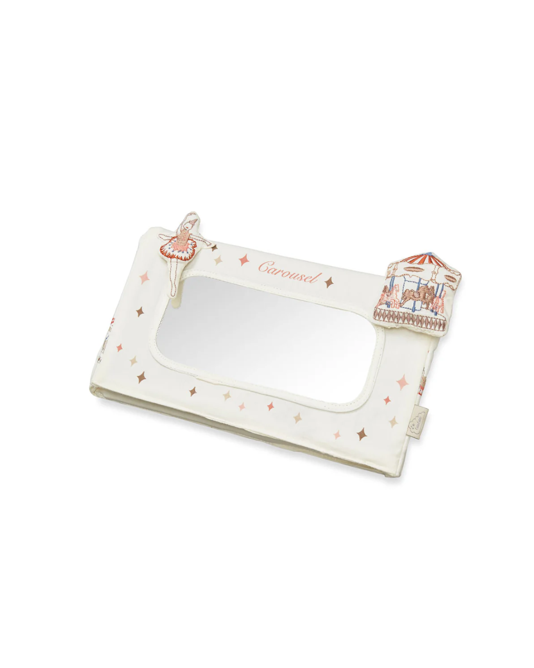 Cam Cam Copenhagen - zabawka lusterko do leżenia na brzuszku dla niemowląt Carousel 