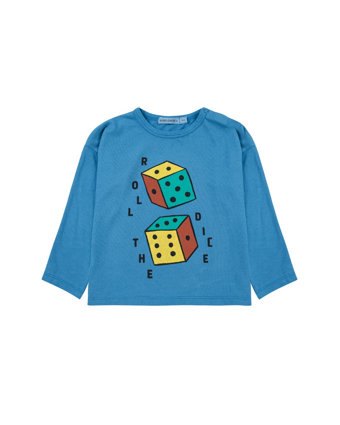 BOBO CHOSES - koszulka niemowlęca z długim rękawem Roll The Dice