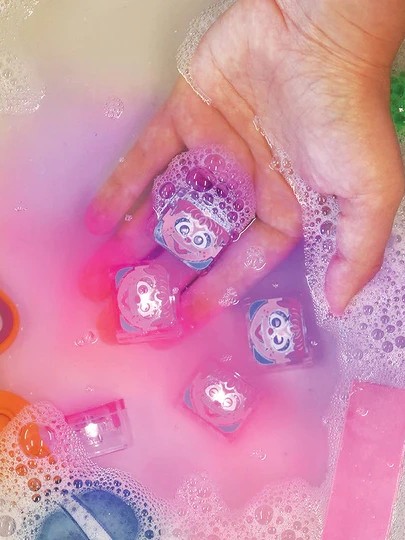 Glo Pals - kostki sensoryczne świecące w wodzie Abby Ulica Sezamkowa