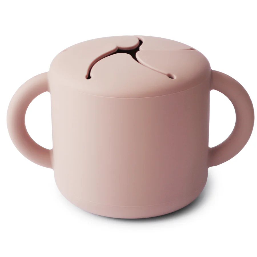 Mushie - kubek niewysypek na przekąski Blush