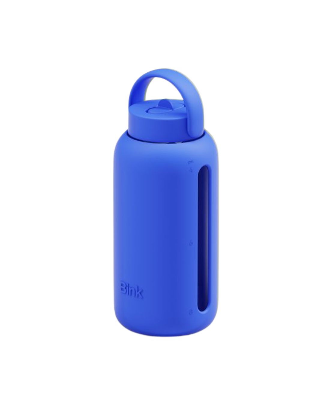 Bink - szczelna szklana butelka Bink Day 800 ml + Flip Cap Cobalt