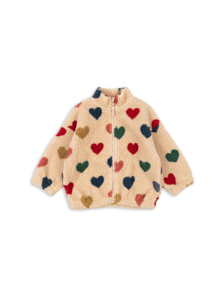 Konges Sløjd - kurtka dziecięca Jody Teddy Jacket GRS Bon Coeur Coloré