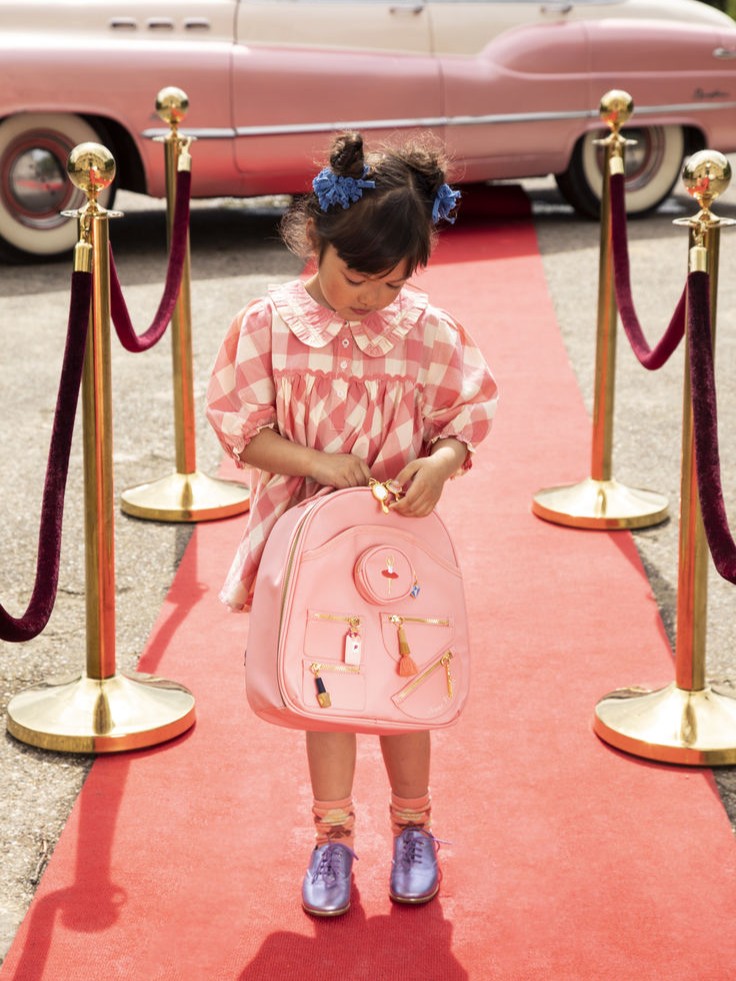 Jeune Premier - plecak Ralphie Jewellery Box Pink