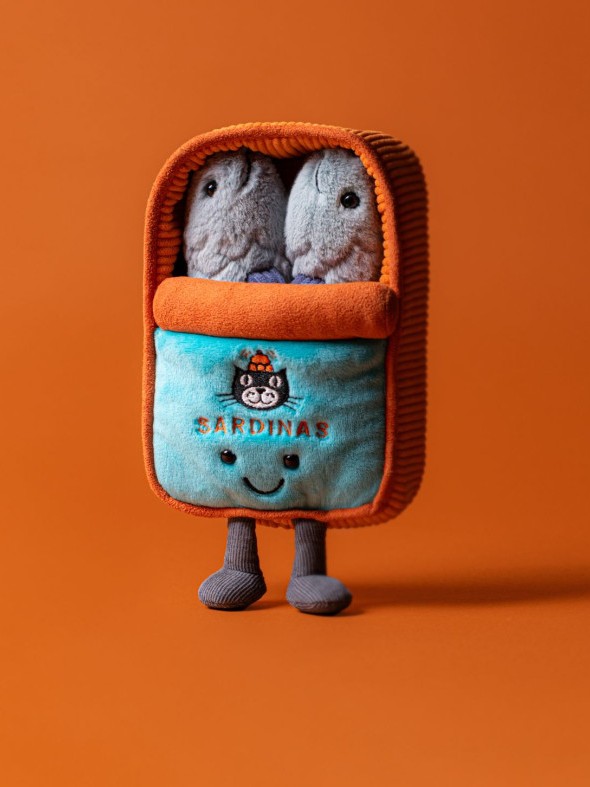 Jellycat - Zabawna Puszka Sardynek 17 cm
