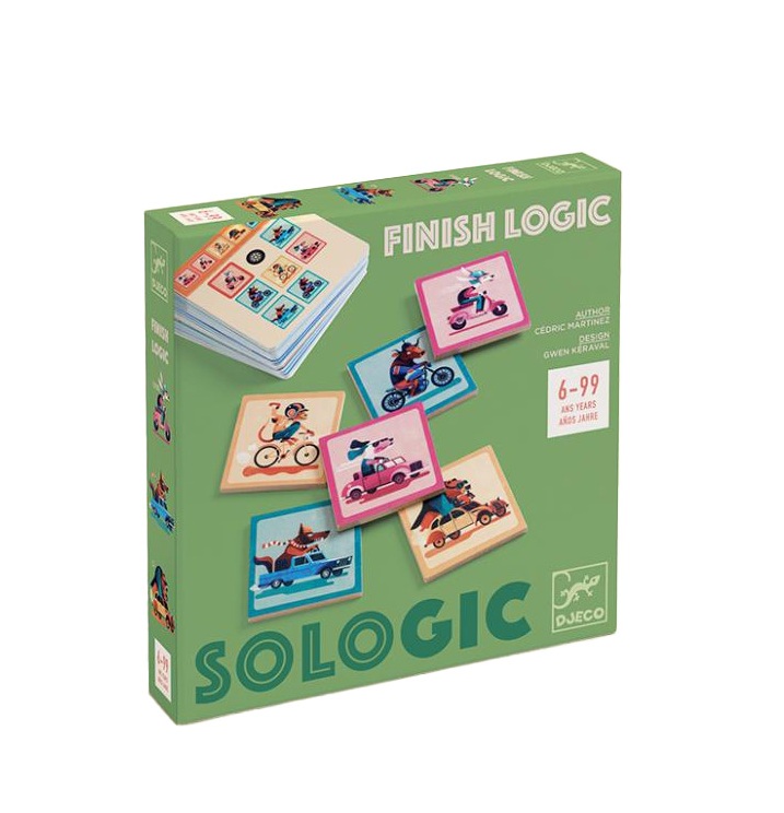 Djeco - gra logiczna dla dzieci Sologic Wyścig