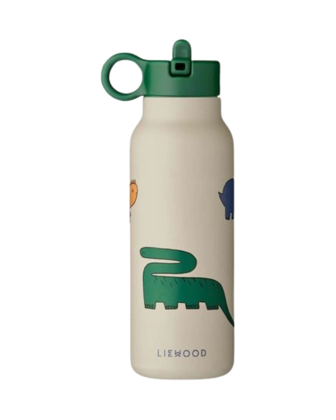 Liewood - butelka termiczna dla dzieci 350 ml Falk Water Bottle Dinosaurs Mist