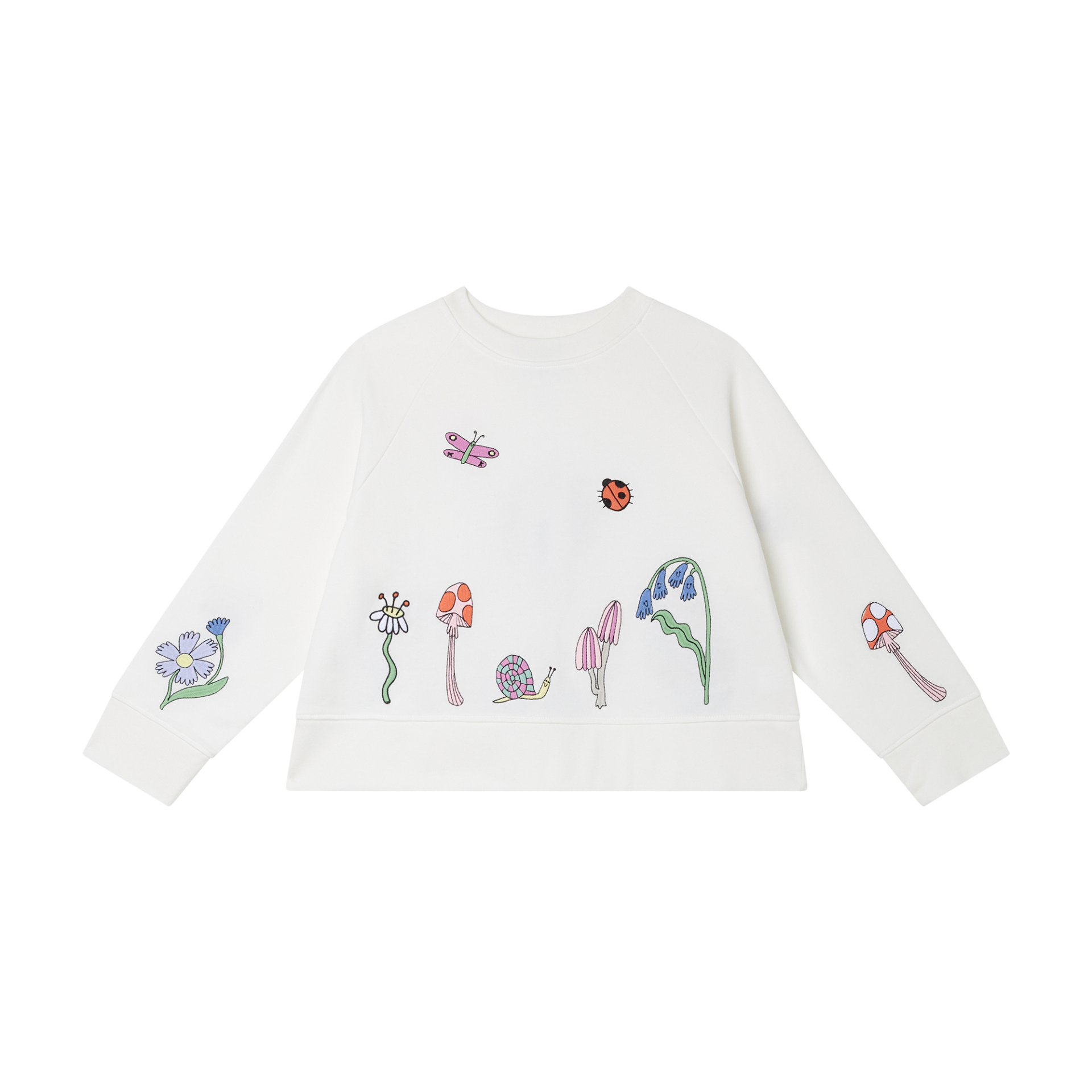 Stella McCartney - stylizacja jeansowa dla dziewczynki Fleece